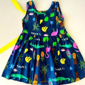 Toddler Hawaii tropical sundress 2T